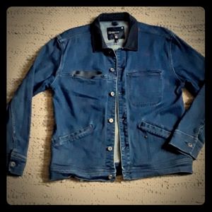 Tavin Modern Beach Culture Jean Jacket